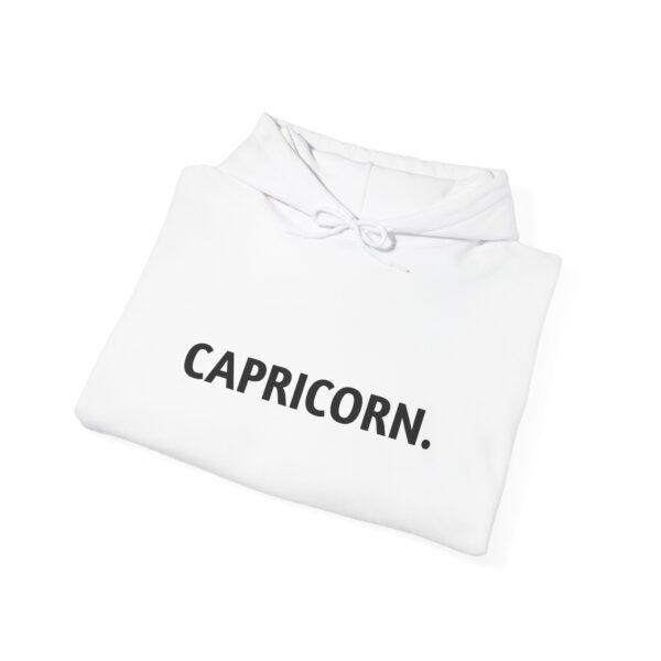 CAPRICORN. Zodiac Themed Unisex Heavy Blend™ Hooded Sweatshirt - Image 5