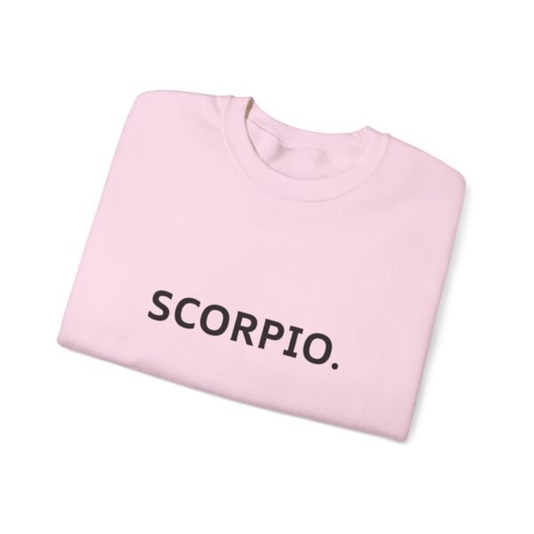 SCORPIO. Zodiac Themed Unisex Heavy Blend™ Crewneck Sweatshirt - Image 6