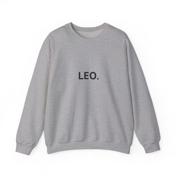 LEO. Zodiac Themed Unisex Heavy Blend™ Crewneck Sweatshirt - Image 4