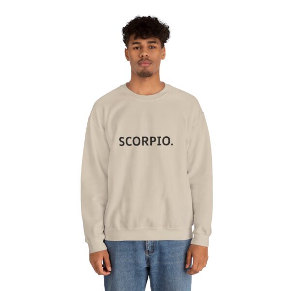 SCORPIO. Zodiac Themed Unisex Heavy Blend™ Crewneck Sweatshirt - Image 23