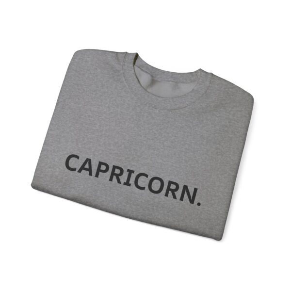 CAPRICORN. Zodiac Themed Unisex Heavy Blend™ Crewneck Sweatshirt - Image 9