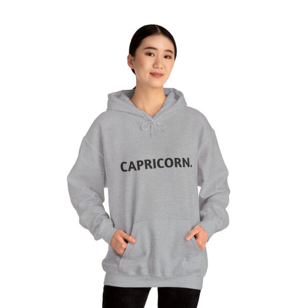 CAPRICORN. Zodiac Themed Unisex Heavy Blend™ Hooded Sweatshirt - Image 12