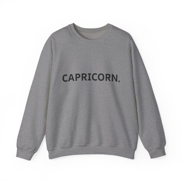 CAPRICORN. Zodiac Themed Unisex Heavy Blend™ Crewneck Sweatshirt - Image 10