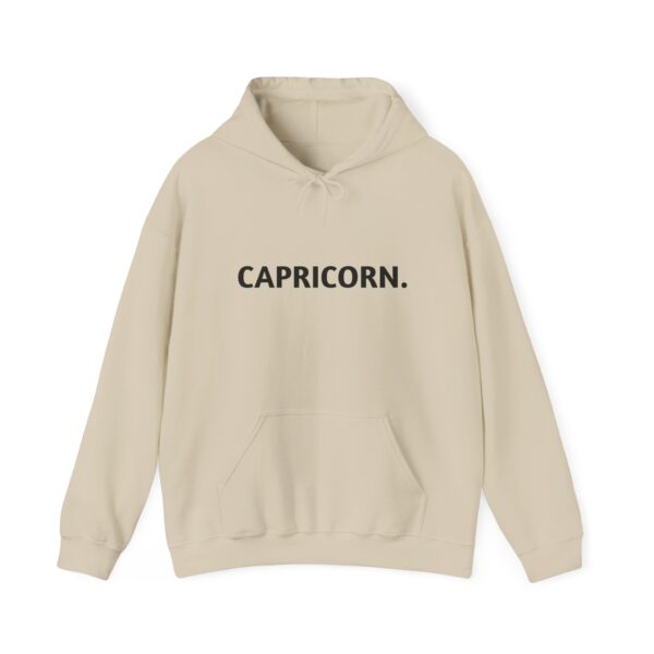 CAPRICORN. Zodiac Themed Unisex Heavy Blend™ Hooded Sweatshirt - Image 2