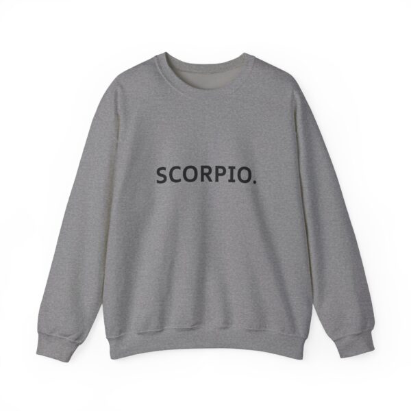 SCORPIO. Zodiac Themed Unisex Heavy Blend™ Crewneck Sweatshirt - Image 19