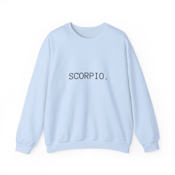 COZY (SCORPIO.) Unisex Heavy Blend™ Crewneck Sweatshirt - Image 3