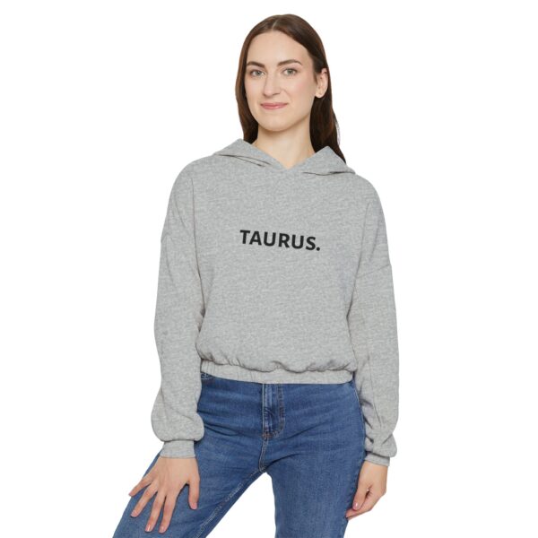 Cozy and Oversized (TAURUS.) Women\'s Cinched Bottom Hoodie