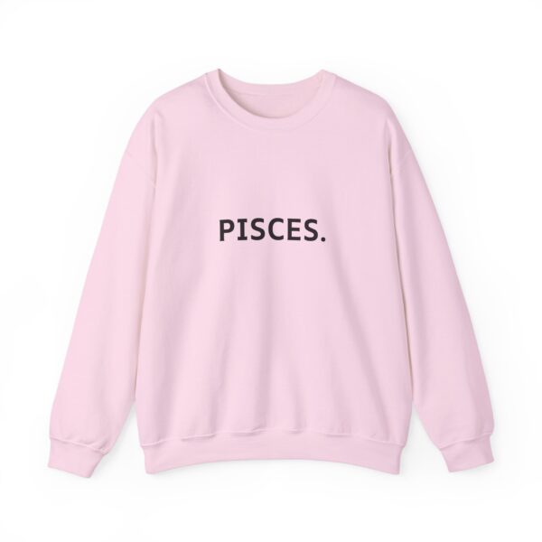 PISCES. Zodiac Themed Unisex Heavy Blend™ Crewneck Sweatshirt - Image 6