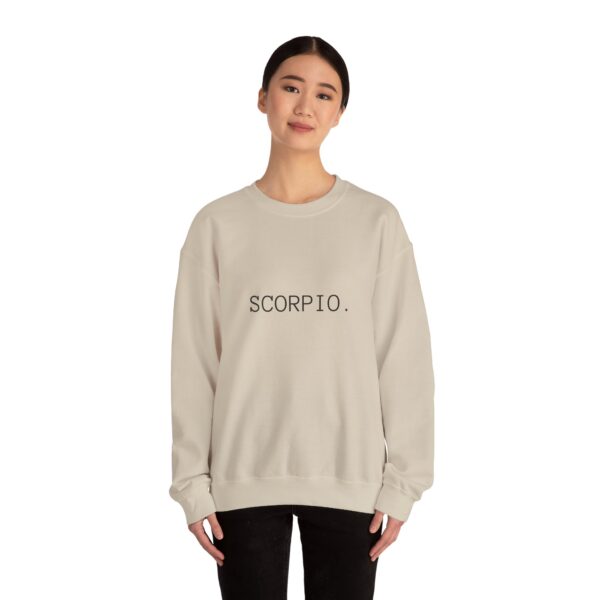 COZY (SCORPIO.) Unisex Heavy Blend™ Crewneck Sweatshirt