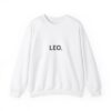 LEO. Zodiac Themed Unisex Heavy Blend™ Crewneck Sweatshirt