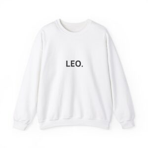 LEO. Zodiac Themed Unisex Heavy Blend™ Crewneck Sweatshirt