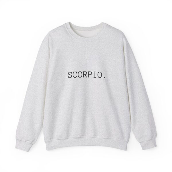 COZY (SCORPIO.) Unisex Heavy Blend™ Crewneck Sweatshirt - Image 4