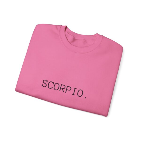 COZY (SCORPIO.) Unisex Heavy Blend™ Crewneck Sweatshirt - Image 5