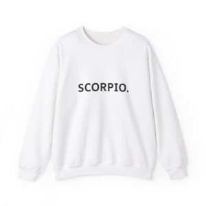 SCORPIO. Zodiac Themed Unisex Heavy Blend™ Crewneck Sweatshirt