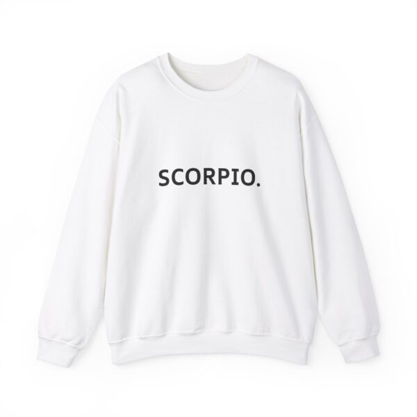 SCORPIO. Zodiac Themed Unisex Heavy Blend™ Crewneck Sweatshirt