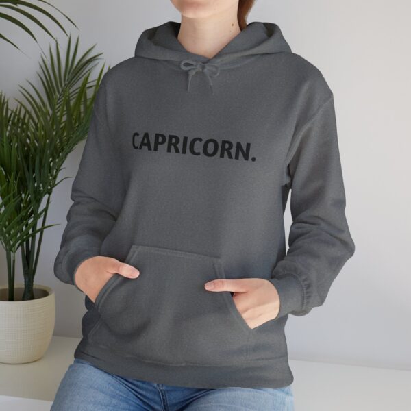 CAPRICORN. Zodiac Themed Unisex Heavy Blend™ Hooded Sweatshirt - Image 18