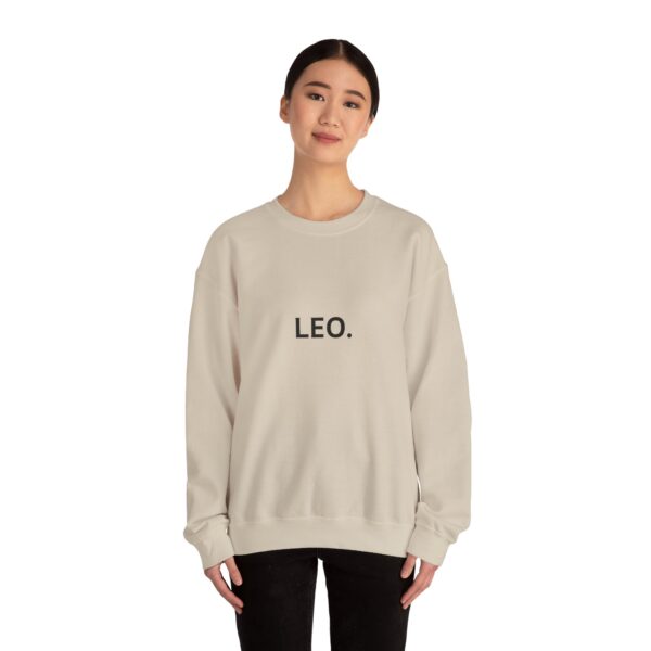 LEO. Zodiac Themed Unisex Heavy Blend™ Crewneck Sweatshirt - Image 14