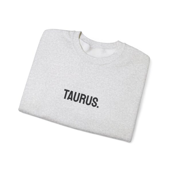 TAURUS. (Zodiac) Unisex Heavy Blend™ Crewneck Sweatshirt - Image 7