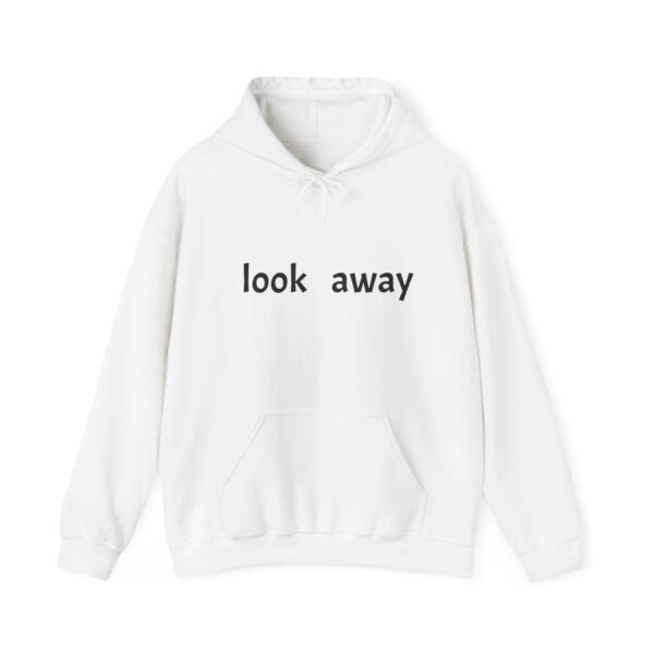 \'Look Away\' Unisex Heavy Blend™ Hooded Sweatshirt