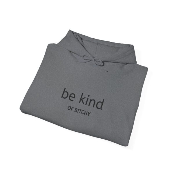 be kind OF BITCHY Themed Unisex Heavy Blend™ Hooded Sweatshirt, Cozy and comfortable - Image 17