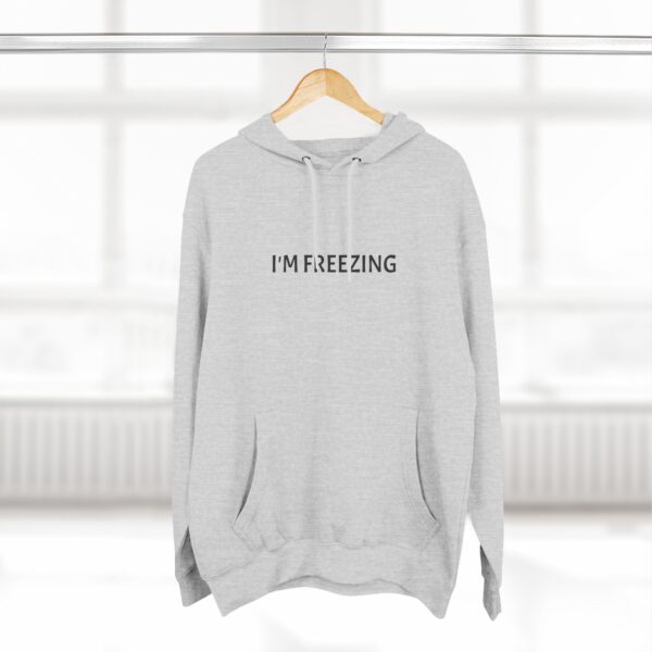 FREEZING, Copy of Warm and Cozy Three-Panel Fleece Hoodie, Excellent Quality - Image 10