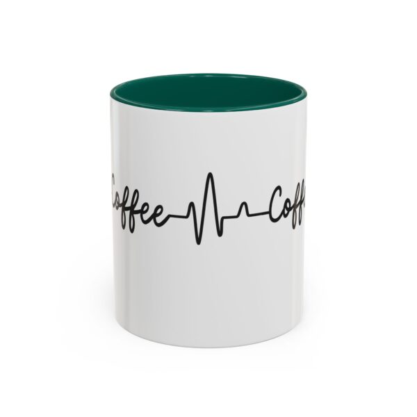 Coffee Heartbeat Colorful Mugs (11oz) - Image 9