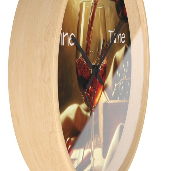 Wine Time Wall Clock - Image 2