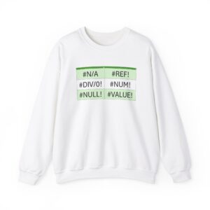 Excel Errors Unisex Heavy Blend™ Crewneck Sweatshirt